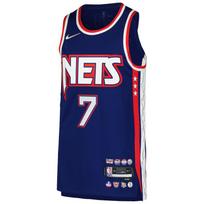 Nike NBA Kevin Durant Brooklyn Nets Basketball Jersey Unisex Blue DB3663-492 44 blue