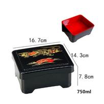 Kids School Sushi Eel Lunch Box Bento Lunch Boxes For Japanese Healthy Meal Prep Food Container Snack Box With Lid red