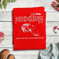 The Prodigy Warriors Dance Tour 2026 Casual 100 Cotton Tee Shirt Short Sleeve T Shirts Crew Neck Clothing Printed S red