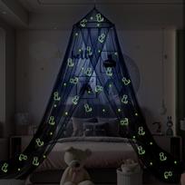 Luminous Series Large Tent Canopy for Children's Room Decor D56*H240*C1020cm
