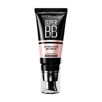 Maybelline Big coverage BB cream that fits and corrects tone Ultra-Concealing New Face Cream-01 Brightening Skin ruda