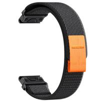 For Garmin Descent Mk3i Mk2i Mk1/Enduro 3 2/Epix Pro/G1/MARQ Bands Fenix E 8 47mm 51mm Sports Bracelets 22mm 26mm Nylon Strap Quick fit 22mm tamsiai pilka spalva