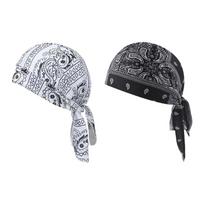 Cashew Bandana Durag Head Wrap for Women Men Unisex Tie Back Head Scarf for Dance Cycling Festival and Daily Streetwear gray
