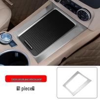 Mercedes GLK 300/260 (2012-2015) Gear Shift & Cup Holder Panel Sticker. gray