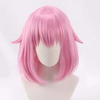 Ootori Emu Cosplay Wig Anime Project SEKAI COLORFUL STAGE! Emu Wig 34cm Short Pink Heat Resistant Synthetic Hair Wigs rožinė