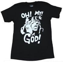 Jojos Bizarre Adventure T-shirt - Joseph Joestar Oh My God! M white
