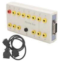 OBD2 Pin Out Box with Diagnostic Cable Kit Covere All Test Points Auto Diagnosis Tool beige