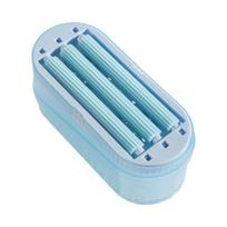 Rolling Soap Dispenser Storage Case NonSlip Design Foaming Soap Holder Bathroom Organizers for Household Home Use 1 white