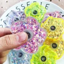 Fidget Spinner For Stress Relief - Petal Spinning Gyro Desk Toy For Adults & Kids, Portable Adhd Anxiety Relief Gift (As shown-5164)- yellow
