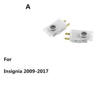 2Pcs Wireless For Opel Insignia A B Antara Car Door Welcome Courtesy Shadow Projector Lamp LED HD Logo Light Car Accessories LOGO B white