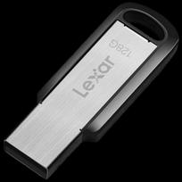 Lexar M400 USB 3.0 Flash Drive 128GB juoda