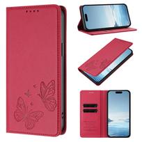Leather Flip Wallet Case for Cubot Max 5 A10 P50 A20 A30 A40 P90 X100 Note 40 60 Butterfly Embossed Cover with Card Slots, Magne Cubot Max 5 gray