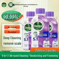Dettol 5-in-1 Washing Machine Cleaner, Lavender blue