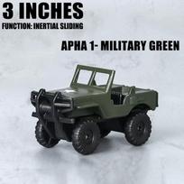 Maisto 3-inch military series model Tank armored vehicle classic static car alloy die-casting car model collection gift toy black