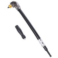 90 Degree Right Angle Drill 6.35Mm Screwdriver Adapter Adjustable Flexible Bits Hex Socket Drill Bit Woodworking Tools 140mm ruda