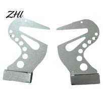 Portable Easel Wrist Rest 2Pcs Artist Hand Support Bridge, Adjustable Bar, Painting Stand Metal Stabilizer Tool for Drawing Craft Projects 2 gray