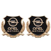2 vnt. Automobilio logotipas Metalinis lipdukas Langas Bagažinė Emblema Aksesuarai Opel Astra Grandland Corsa Mokka Frontera Insignia Zafira Vivaro beige