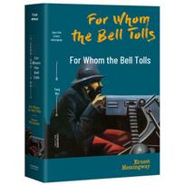 For Whom the Bell Tolls by Ernest Hemingway blue