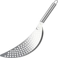 Stainless Steel Pan Pot Strainer With Handle Pot Strainer Pan Drainer For Spaghetti Fry Noodles Fruit Vegetable Pasta Kitchen To white