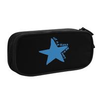 Kawaii Stars B-Billies Hit Me Hard And Soft  Pencil Case for Girls Boys  Large Capacity Pen Box Bag School Accessories 21x10.5x5cm gray