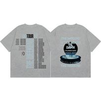 The Weeknd After Hours Til Dawn Tour 2026 Marškinėliai Mada Hip Hop Trumpomis Rankovėmis Drabužiai Vyrams Moterims Laisvalaikio Medvilniniai Y2k Marškinėliai 2XL gray