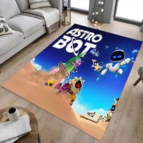 1pc Astro Bot Adventure Carpet for Playroom Bedroom Living Room Sofa Home Decor,kids Game Area Rug Non-slip Floor Mat Y72311 40cm x 60cm blue