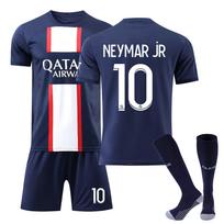 22/23 Paris-Saint-Germain Namų futbolo marškinėliai šortai kojinės rinkinys naujas šortai kojinės suaugusiųjų dydžiai apranga L tamsiai mėlyna spalva
