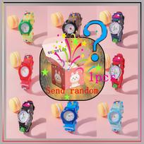 Surprise blind box new cute casual multiple styles high-value candy color men's watch blind box birthday gift Halloween gift įvairiaspalvis