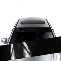 Automobilių skėčių lipdukai Auto priekinis stiklas 3D vinilo plėvelė galinė pavarų skėčia nuo saulės Dekoratyviniai lipdukai Lipdukai Automobiliai Dekoratyviniai lipdukai gray