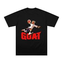 Goat Movie Cartoon 2026100Cotton T Shirts Fashion Anime Tops Hip Hop Streetwear High Quality Comfortable Unisex Short Sleeve Casual Tee Summer Clothes S įvairiaspalvis