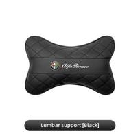 Automobilio galvos atramos juosmens atramos pagalvės kaklo pagalvėlės priedai Alfa Romeo Giulia Stelvio Giulietta 156 159 147 Mito Tonale Brera D PH3 black