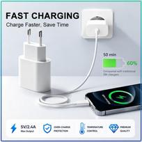 Original Type C 20W PD Fast Charger EU Standard Plug USB C Power Adapter Quick Charge Travel Charger For Smartphone Tablet balta