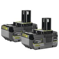 Ryobi ONE+ Akumuliatorius 18V 4.0Ah Ličio+, 2 vnt. RB1840X2