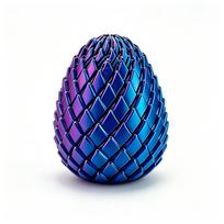 Smagus 3D spausdintas drakono kiaušinio suktukas Fidget žaislas Streso mažinimas Tampri Deformuojama Sensorinis piršto galiuko žaislas Suaugusiems Dovanos mėlyna