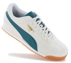 PUMA Roma Suede - Sportbačiai Batai Kreminės Baltos 398635-02 ORIGINALUS EU 43 UK 9 balta