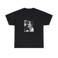 Jack Nicholson Smoking Cigar TShirt Cotton Unisex S gray