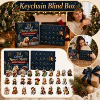 2026 Horse Advent Calendar - Countdown Surprise Gifts for Horse Lovers One Size brown