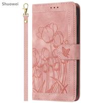 For Motorola Moto E14 Edge 50 Pro Ultra Fusion G Play G04 G14 G15 Power G24 G34 G54 G64 G84 G85 2024 2025 5G Case Wallet Leather Flip Card Cover Moto E14 rožinė