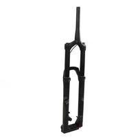 Mountain Bike Front Fork 175mm Stroke Bike Suspension Fork Tapered Steerer Remote Lockout Barrel Shaft 29inch black