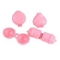 4pcs Heart Cake Round Shape Cake Pop Maker Pink Purple Mini Cakes Mold  Baking Accessories rožinė