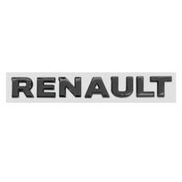 Interjero Lipdukai 3D ABS automobilio raidė Galinės bagažinės emblema lipdukas Renault Megane 2 3 4 RS Grand Scenic Clio Captur Du white