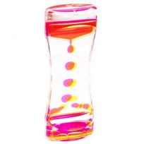 Liquid Timer Colorful Multi-functional Acrylic Anxiety Relief Liquid Motion Timer for Kids rožinė