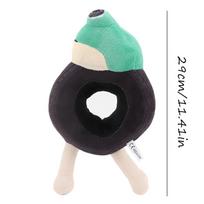 Tung Tung Tung Sahur Plush Toy Doll Game Peripheral Figure Chimpanzini Banani Dolls Boys Birthday Gifts Toys for Kids Room Decor black
