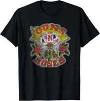 Guns N' Roses Official Cards Distress T-Shirt Small S įvairiaspalvis