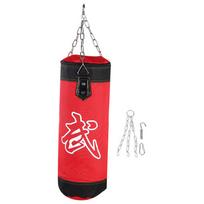 Empty Training Boxing Hook   Sandbag Fight Karate Punch Punching Sand Bag Sandbag red