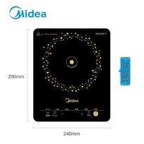 Midea 2200W Home Induction Cooker CN plug (adapter included) black