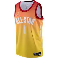 Jordan x NBA All Star OUTLETS Basketball Jersey Men's Carmine/LaMelo Ball Dx6330-601 M yellow