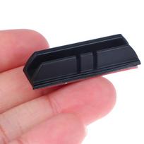 4 vnt. Automobilio šoninio magnetinio lango užuolaidėlė nuo saulės, užuolaidėlės spaustukas, vasaros apsauga, langų plėvelės fiksavimo dalys black