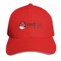Redhat linux Baseball Cap Wild Ball Hat hats for Unisex Winter hat Funny hats Golf Unisex Womens red
