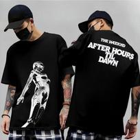 New The Weeknd 2026 After Hours Til Dawn World Tour Cotton Short Sleeves Tshirt Gift for Fans Unisex RB Style Tee Tops M black
